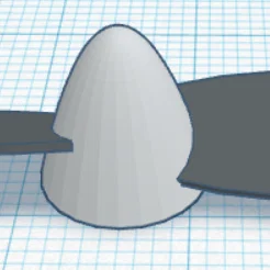 Cánh quạt 2 lá (Propeller) - Mẫu in 3D cho mô hình máy bay