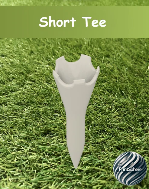 Golf Tee - Cây cắm bóng Golf (Loại ngắn) - Image 1