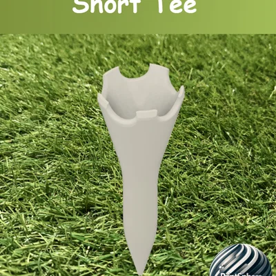 Golf Tee - Cây cắm bóng Golf (Loại ngắn)
