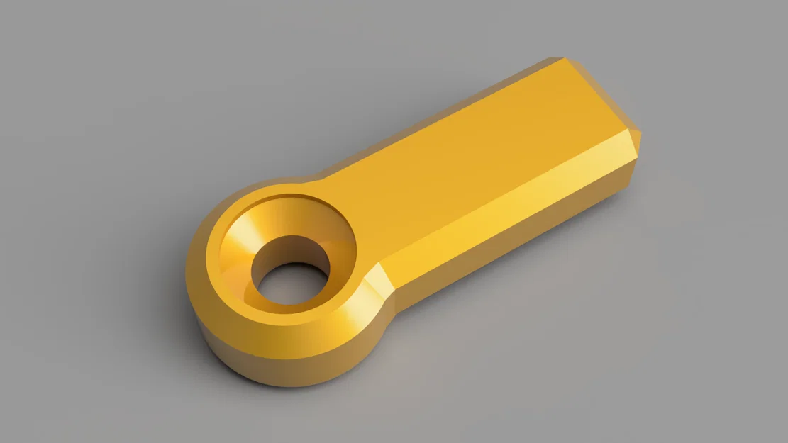 Chốt chặn cửa tủ (Closet door latch) - Phụ kiện in 3D tiện lợi - Image 1