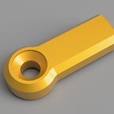 Chốt chặn cửa tủ (Closet door latch) - Phụ kiện in 3D tiện lợi