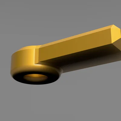 Chốt chặn cửa tủ (Closet door latch) - Phụ kiện in 3D tiện lợi