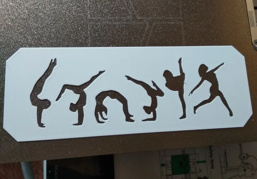 Khuôn mẫu stencil - Thể dục dụng cụ - Image 1
