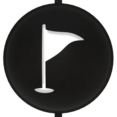 Golf - Miếng Stencil Lỗ Golf & Cờ - Phụ kiện đánh dấu bóng golf