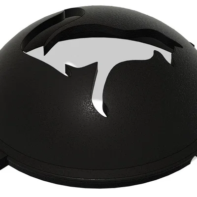 Golf - Miếng Stencil Hình Chú Cáo Đánh Dấu Banh Golf