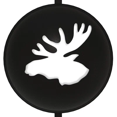 Stencil in logo đầu con nai cho bóng Golf