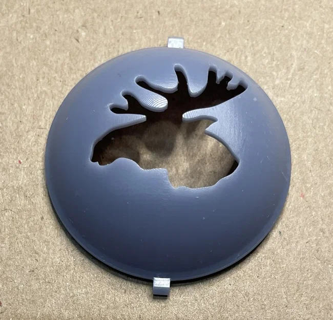 Stencil in logo đầu con nai cho bóng Golf - Image 5