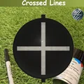 Golf - Miếng lót Stencil đánh dấu bóng Golf - Đường kẻ chéo - Thumbnail 1