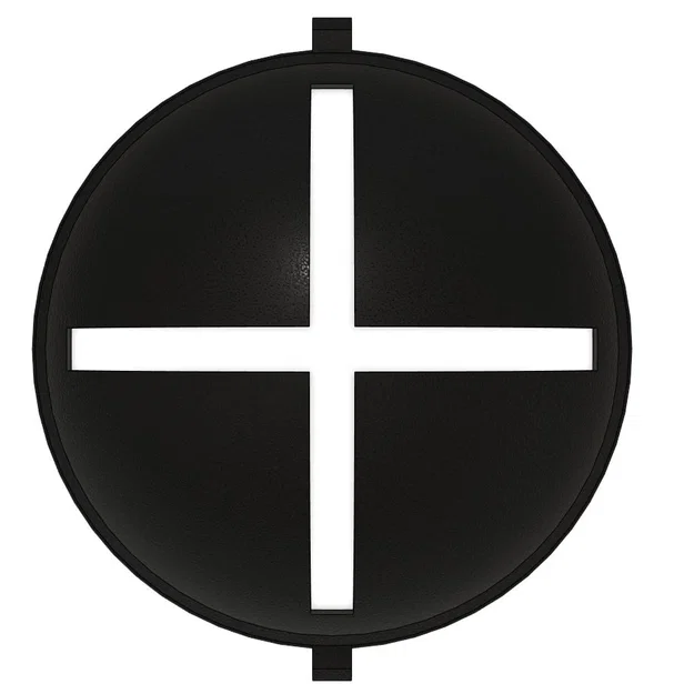 Golf - Miếng lót Stencil đánh dấu bóng Golf - Đường kẻ chéo - Image 2