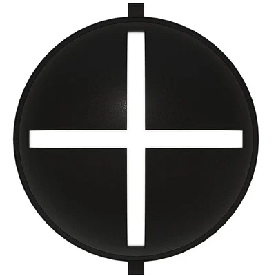 Golf - Miếng lót Stencil đánh dấu bóng Golf - Đường kẻ chéo