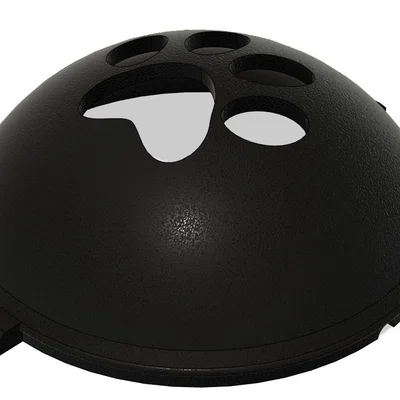 Golf - Miếng Stencil hình chân chó (Dog Paw) đánh dấu bóng golf