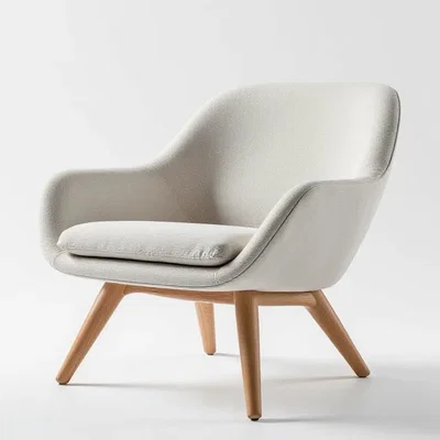 Mô hình ghế sofa đơn hiện đại cho nhà búp bê in 3D đẹp mắt