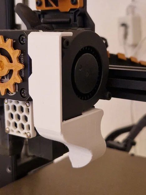 Ống dẫn gió 5015 cải tiến ổn định cho Ender 3 v3 SE - Image 1