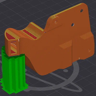 Ống dẫn gió 5015 cải tiến ổn định cho Ender 3 v3 SE