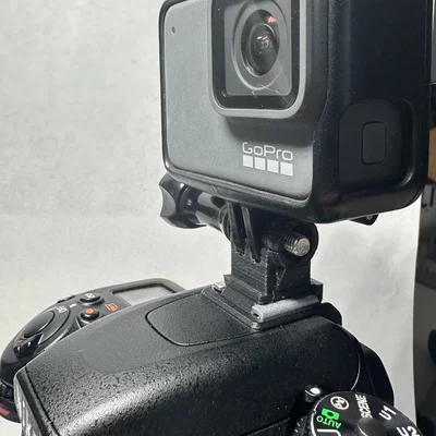 Ngàm GoPro gắn Hot Shoe - Phiên bản siêu cứng cáp