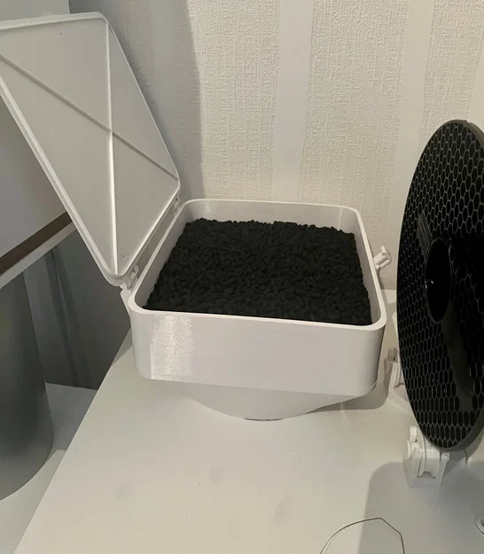 Bộ lọc than hoạt tính cho tủ quây máy in IKEA Lack - Image 1