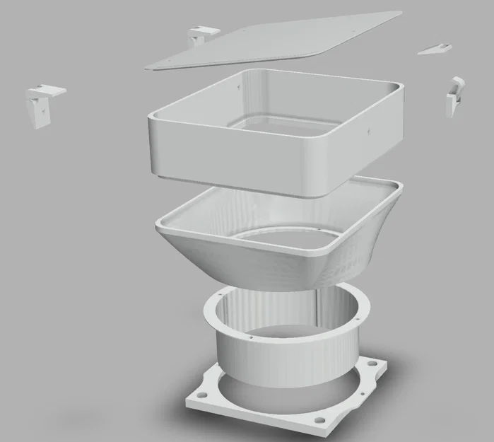 Bộ lọc than hoạt tính cho tủ quây máy in IKEA Lack - Image 7