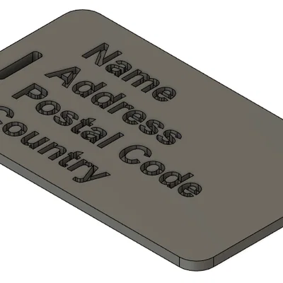 Tự in thẻ hành lý cá nhân tùy chỉnh dễ dàng với Fusion 360