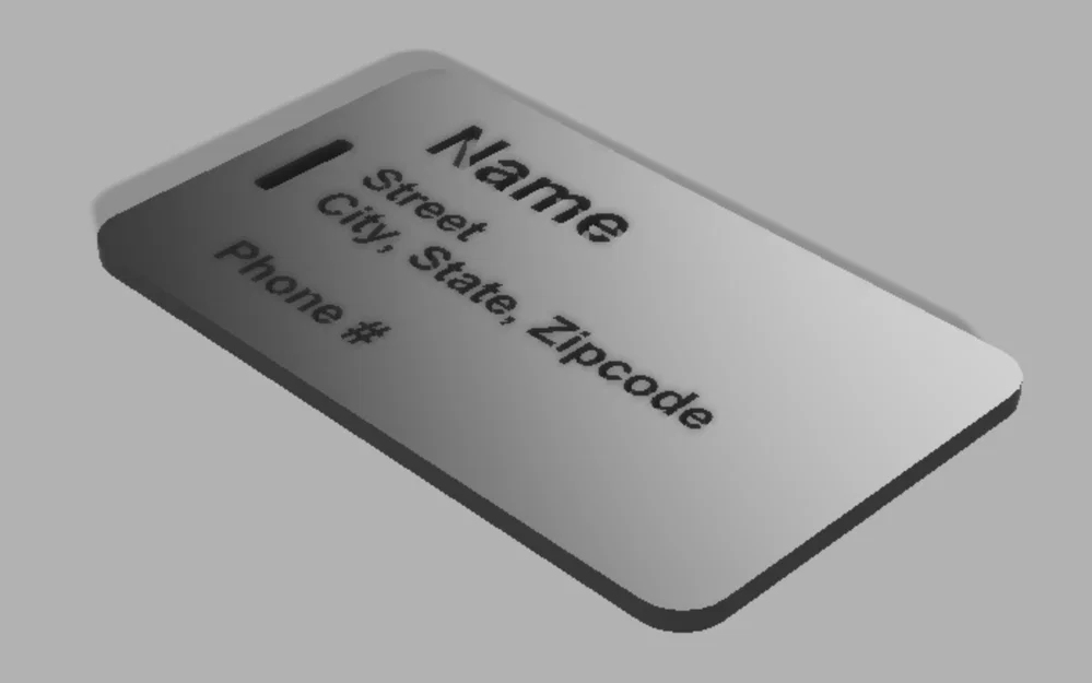 Thẻ Hành Lý (Luggage Tag) - Image 1