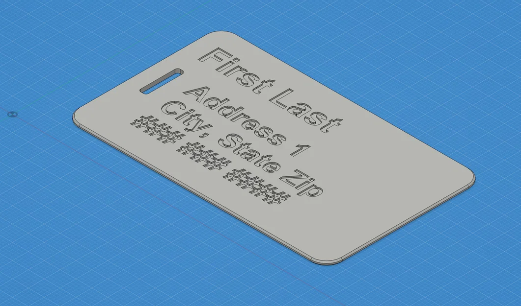 Thẻ Hành Lý (Luggage Tag) - Image 2