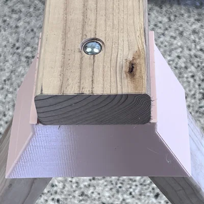Phụ kiện in 3D Saw Horse Joiner: Khớp nối chân ngựa cưa chắc chắn