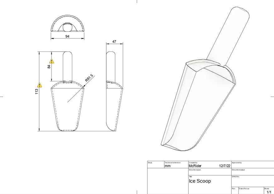 Xẻng xúc đá (Ice Scoop) - Image 4
