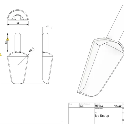 Xẻng xúc đá (Ice Scoop)