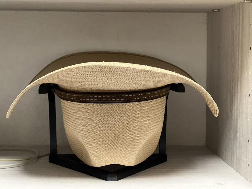 Giá đỡ mũ cao bồi (Cowboy Hat Hanger) in 3D đơn giản, chắc chắn - Image 1