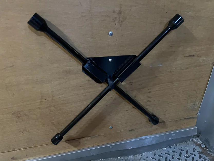 Giá treo cờ-lê tháo ốc bánh xe (Wheel Lug Nut Wrench Holder) - Image 1