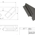 Giá treo cờ-lê tháo ốc bánh xe (Wheel Lug Nut Wrench Holder) - Thumbnail 2