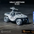 Mô hình xe chiến đấu Halo Warthog 10cm - File in 3D chất lượng cao - Thumbnail 1