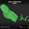Mô hình xe chiến đấu Halo Warthog 10cm - File in 3D chất lượng cao - Thumbnail 2