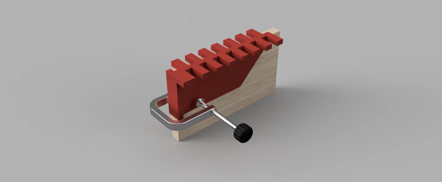 Thước dẫn hướng phay mộng ngón Fingerzinken 15mm cho thợ mộc - Image 1