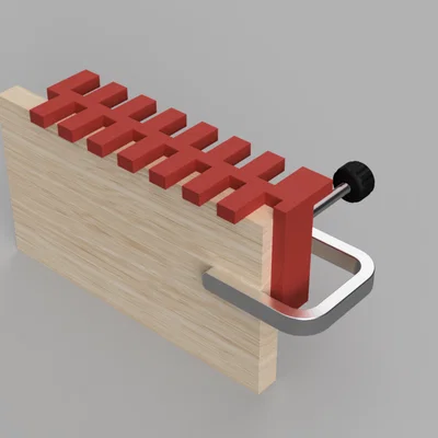 Thước dẫn hướng phay mộng ngón Fingerzinken 15mm cho thợ mộc