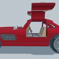 Mô hình in 3D xe cổ điển Mercedes 300SL 1954 độc đáo - Thumbnail 9