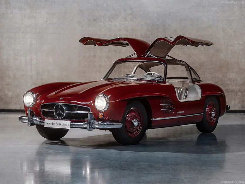Mô hình in 3D xe cổ điển Mercedes 300SL 1954 độc đáo - Image 13