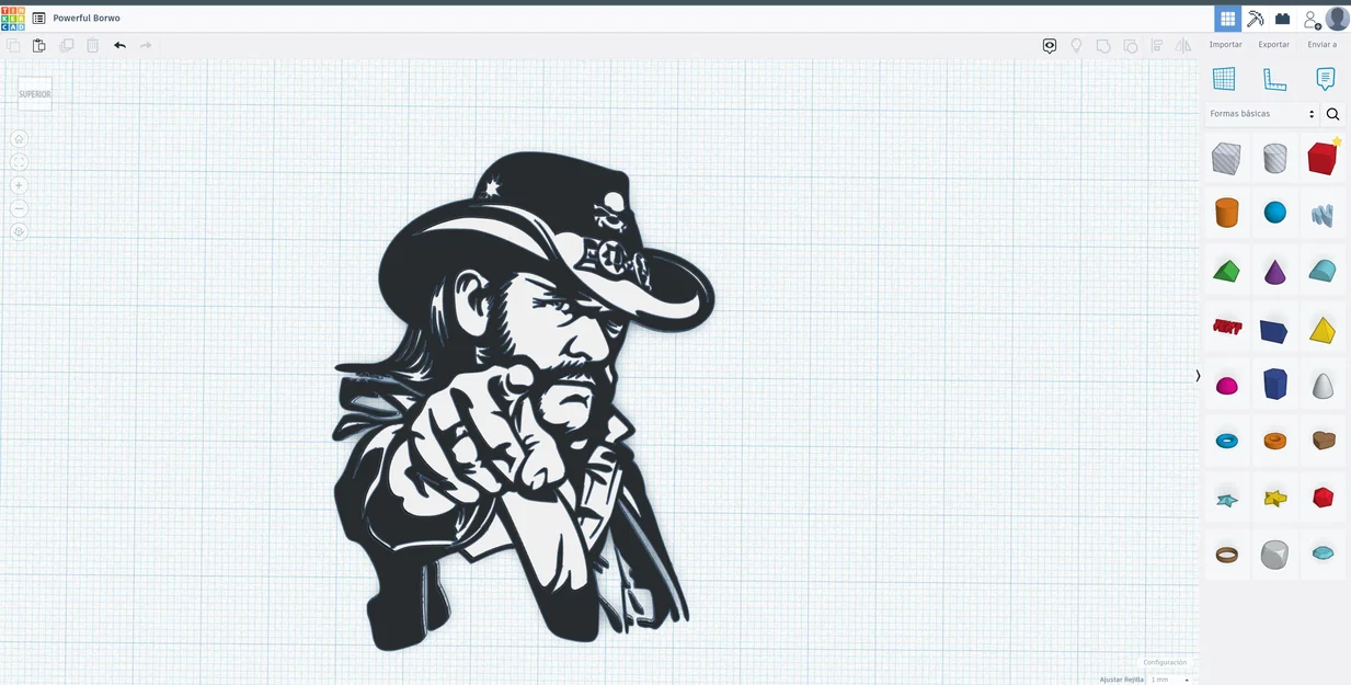 Mô hình in 3D chân dung huyền thoại nhạc rock Motorhead - Image 1