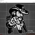 Bảng hiệu Lemmy Motorhead - Thumbnail 2