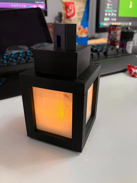 Đèn lồng Minecraft (Minecraft Lantern) tự in 3D siêu đẹp - Image 3