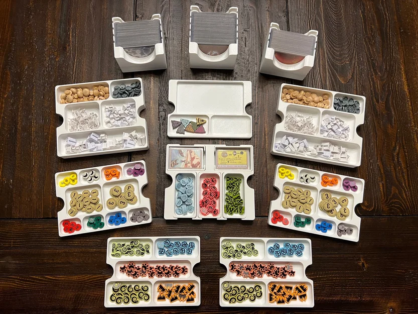 Bộ khay đựng (Insert) Spirit Island - Chứa tất cả bản mở rộng đến Nature Incarnate - Image 1