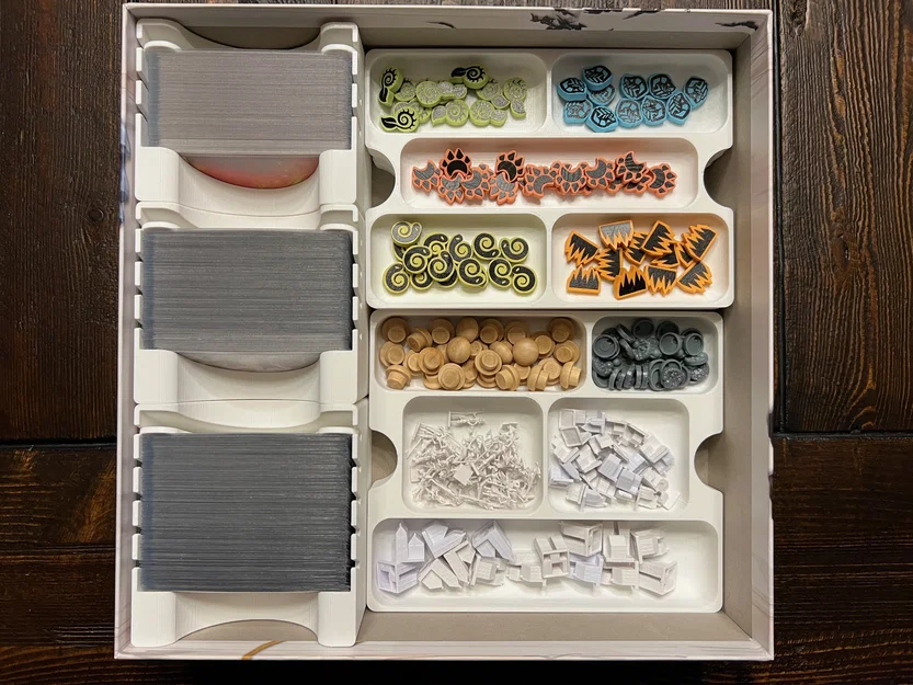 Bộ khay đựng (Insert) Spirit Island - Chứa tất cả bản mở rộng đến Nature Incarnate - Image 7