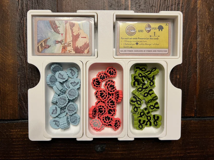 Bộ khay đựng (Insert) Spirit Island - Chứa tất cả bản mở rộng đến Nature Incarnate - Image 10