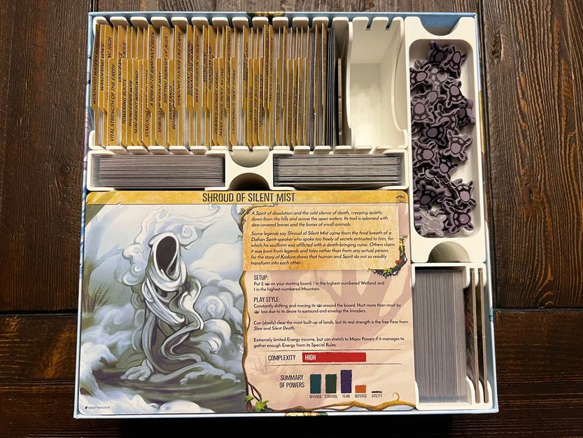 Bộ khay đựng (Insert) Spirit Island - Chứa tất cả bản mở rộng đến Nature Incarnate - Image 16