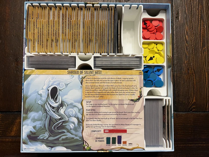 Bộ khay đựng (Insert) Spirit Island - Chứa tất cả bản mở rộng đến Nature Incarnate - Image 17