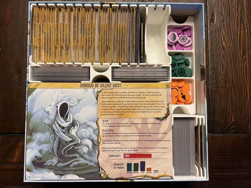 Bộ khay đựng (Insert) Spirit Island - Chứa tất cả bản mở rộng đến Nature Incarnate - Image 18