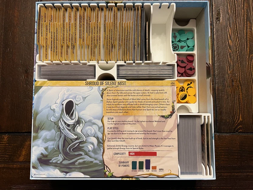 Bộ khay đựng (Insert) Spirit Island - Chứa tất cả bản mở rộng đến Nature Incarnate - Image 19