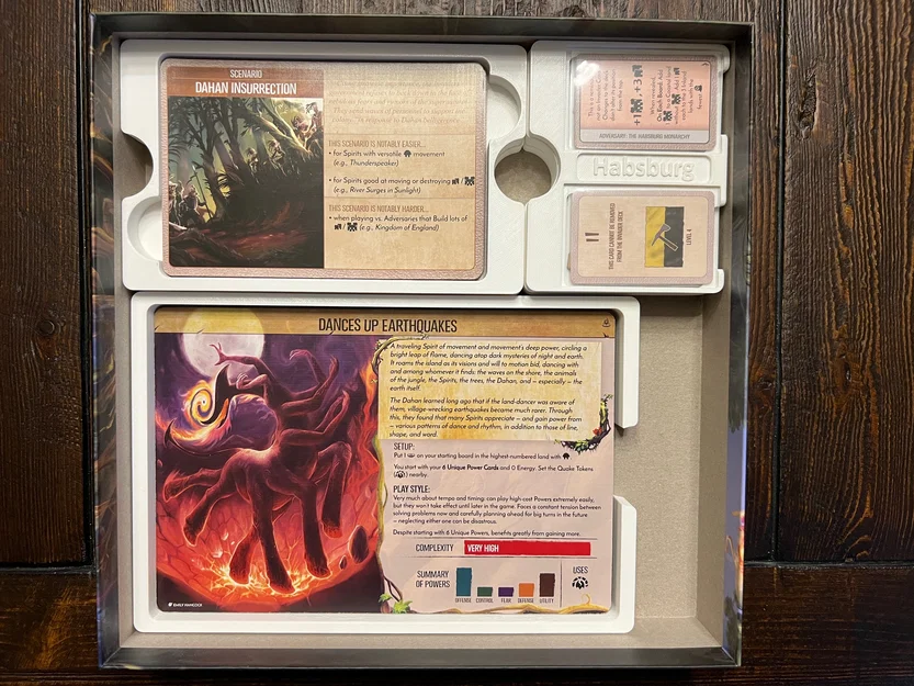 Bộ khay đựng (Insert) Spirit Island - Chứa tất cả bản mở rộng đến Nature Incarnate - Image 29