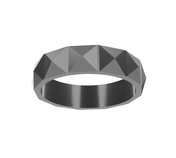 Mẫu nhẫn Studded Ring thời trang in 3D độc đáo - Image 1