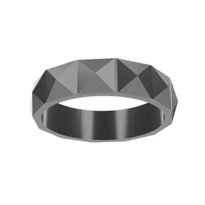 Mẫu nhẫn Studded Ring thời trang in 3D độc đáo