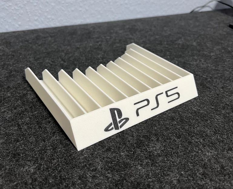 Giá đỡ đĩa game PS5 có logo đúc sẵn - Image 1